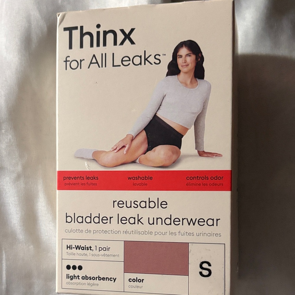 Thinx tan Leak-Proof Underwear
